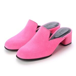 CAMPER Katie Pink Formal Shoes‎ Heeled Pink Mules size 7